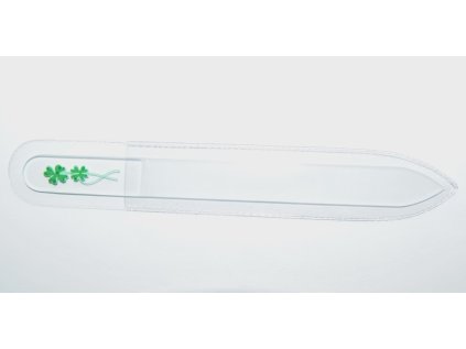 Glass nail files -Cloverleaf    double-sided