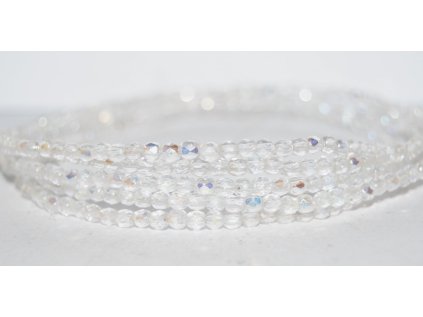 Fire polished beads 3mm