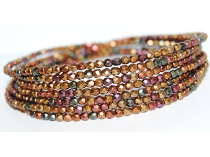 Fire polished beads 3mm