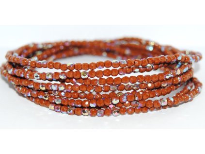 Fire polished beads 3mm