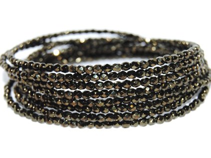 Fire polished beads 3mm