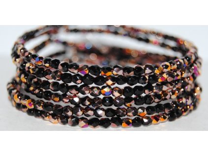 Fire polished beads 3mm