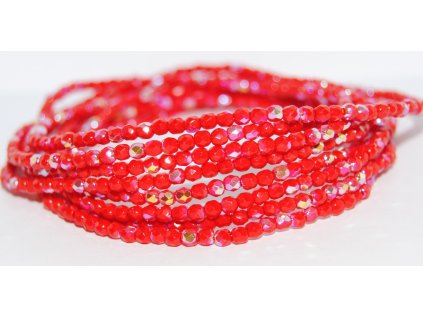 Fire polished beads 3mm