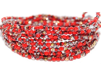 Fire polished beads 3mm