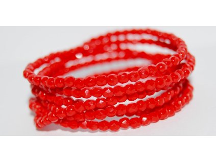 Fire polished beads 3mm