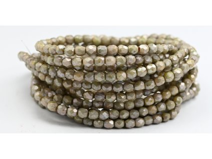 Fire polished beads 4mm