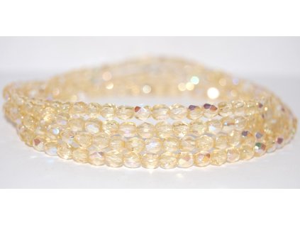 Fire polished beads 4mm