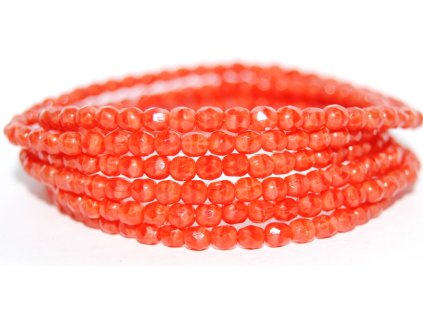 Fire polished beads 4mm