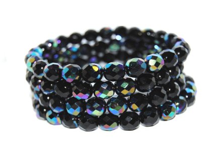 Fire polished beads 9mm