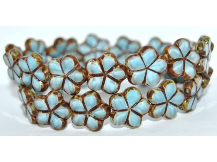 Flowers 17mm - Table cut beads