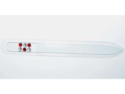 Glass nail files -HotFix Red    double-sided