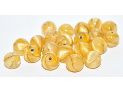 Lamp Beads - 10mm -with Aventurine
