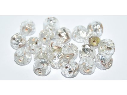 Lamp Beads - 10mm -with Silver plates