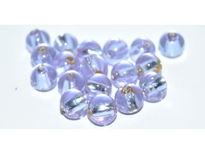 Lamp Beads - 10mm -with Silver plates