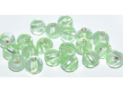 Lamp Beads - 10mm -with Silver plates