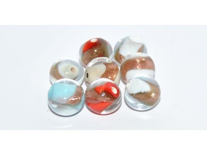 Lamp Beads - 10mm -with Aventurine