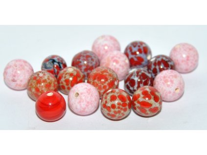 Lamp Beads - 10mm -stone effect