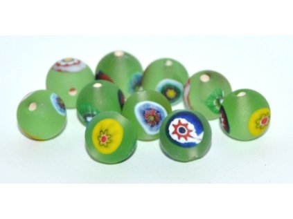 Lamp Beads - Flower in the bead - 10mm
