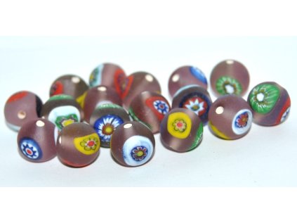 Lamp Beads - Flower in the bead - 10mm