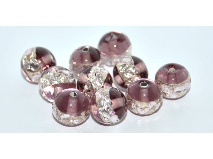 Lamp Beads - 10mm -with Silver plates