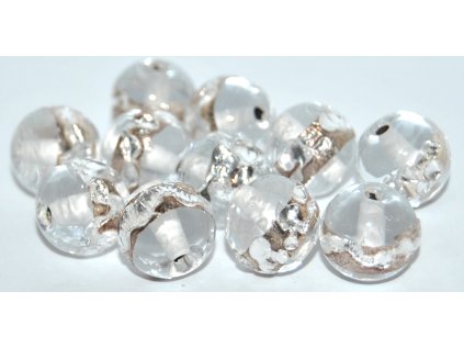 Lamp Beads - 10mm -with Silver plates
