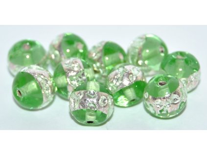 Lamp Beads - 10mm -with Silver plates