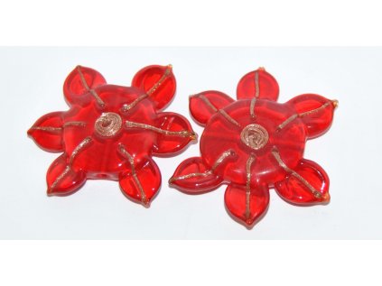 Lamp Beads - Flower 36x32mm