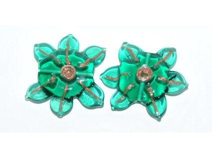 Lamp Beads - Flower 34x32mm