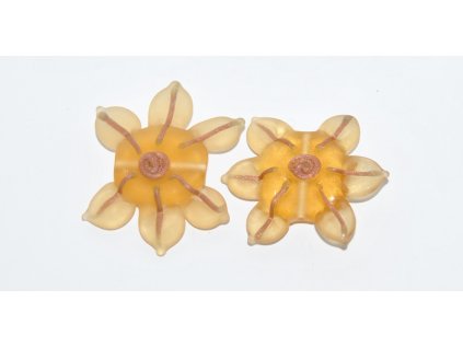 Lamp Beads - Flower 30x26mm