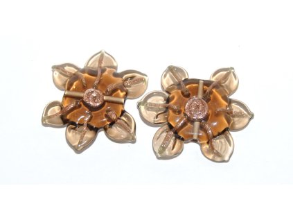 Lamp Beads - Flower 30x26mm