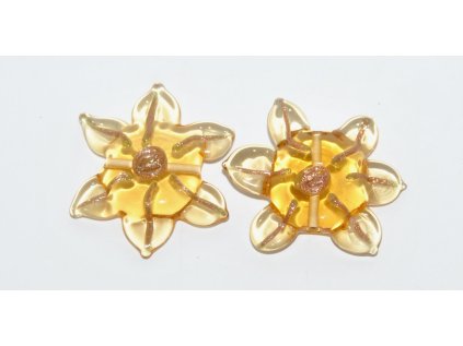 Lamp Beads - Flower 28x24mm