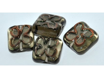 Lamp Beads - Square 17mm
