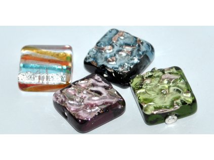 Lamp Beads - Square 17mm