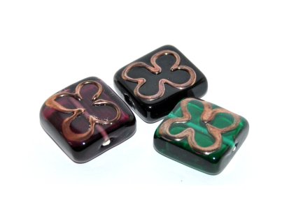 Lamp Beads - Square 23mm
