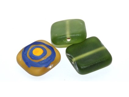 Lamp Beads - Square 23mm