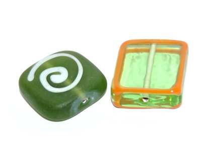 Lamp Beads - Square 23mm