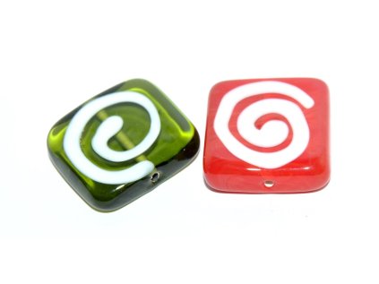 Square 25mm -Lamp Beads