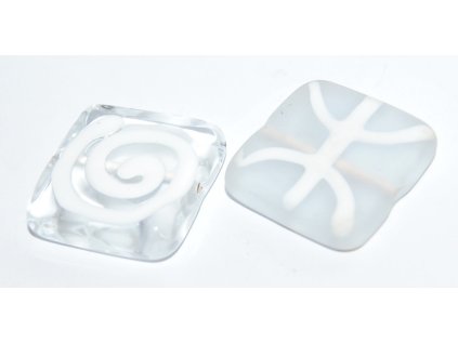 Square 25mm -Lamp Beads