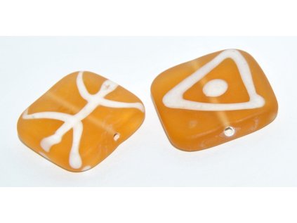 Square 25mm -Lamp Beads