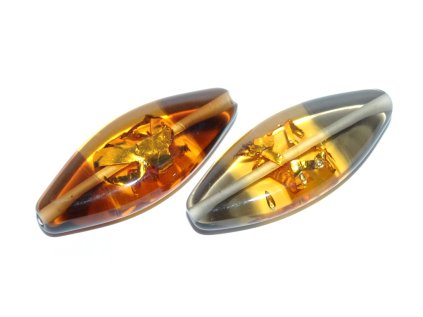 Lamp Beads - Oval 33x15mm