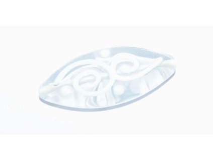 Lamp Beads - Oval 33x15mm