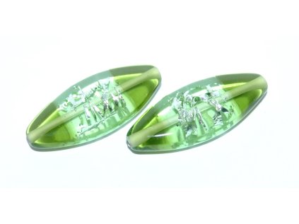 Lamp Beads - Oval 30x12mm