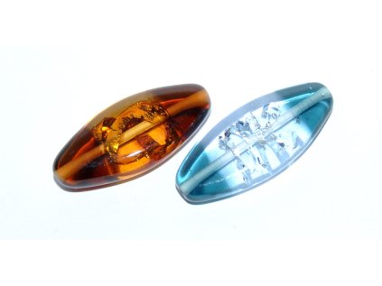 Lamp Beads - Oval 30x12mm