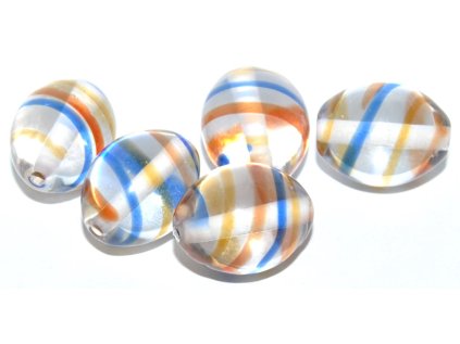 Oval 16x14mm -Lamp Beads