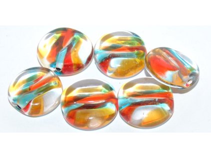 Lamp Beads - Lines - 14mm