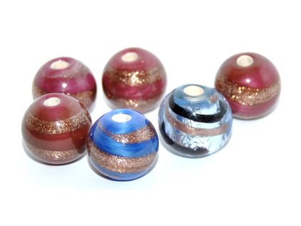 Lamp Beads BIG HOLE - 12mm -ball