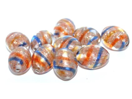 Lamp Beads - 12x9mm -oval