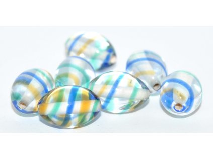 Oval 14x10mm -Lamp Beads