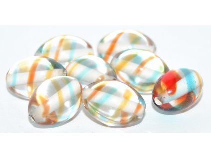Oval 14x10mm -Lamp Beads