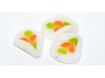 Lamp Beads - 34x28mm -Leaf